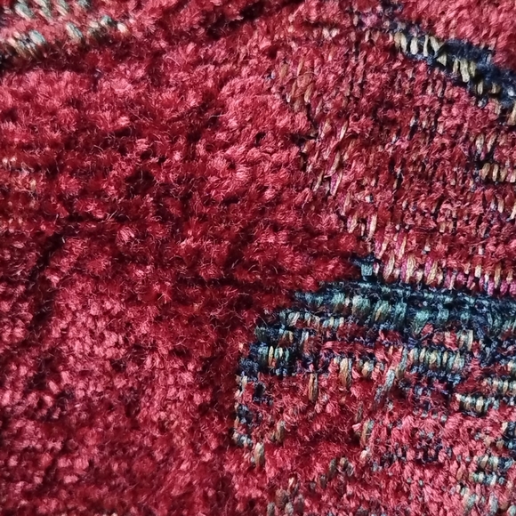 Vintage 90's Tapestry Coat Chicos Boho Indie Size 2 - Picture 10 of 13